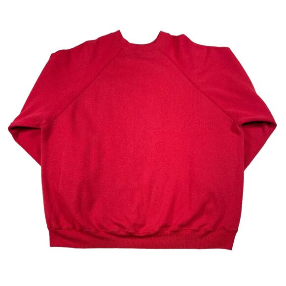 Tultex Red Christmas Sweater | Size 2XL - Picture 2 of 4